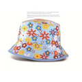 Kids Bucket Hat W/Flat Embroidery